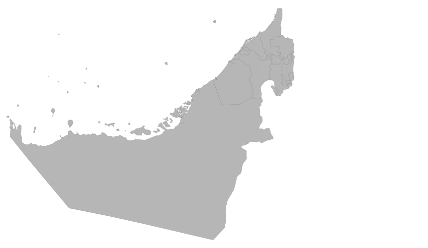 United Arab Emirates Map